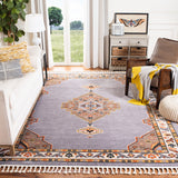 Safavieh Farmhouse 830 Powerloomed 75% Polyester 21% Cotton 4% Latex Traditional Rug FMH830E-3