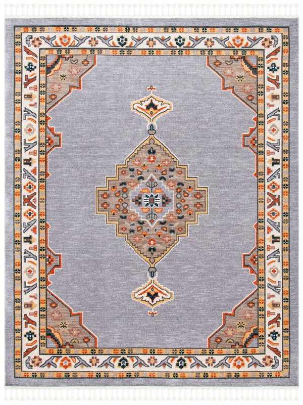 Safavieh Farmhouse 830 Powerloomed 75% Polyester 21% Cotton 4% Latex Traditional Rug FMH830E-3