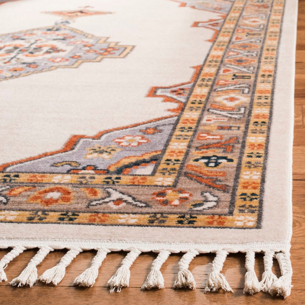 Safavieh Farmhouse 830 POWER LOOMED 75% Polyester 21% Cotton 4% Latex Traditional Rug FMH830F-3