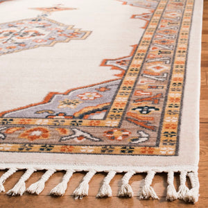 Safavieh Farmhouse 830 POWER LOOMED 75% Polyester 21% Cotton 4% Latex Traditional Rug FMH830F-3