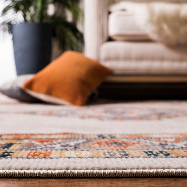 Safavieh Farmhouse 830 POWER LOOMED 75% Polyester 21% Cotton 4% Latex Traditional Rug FMH830F-3