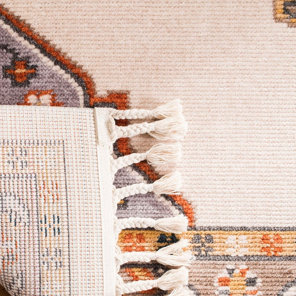 Safavieh Farmhouse 830 POWER LOOMED 75% Polyester 21% Cotton 4% Latex Traditional Rug FMH830F-3