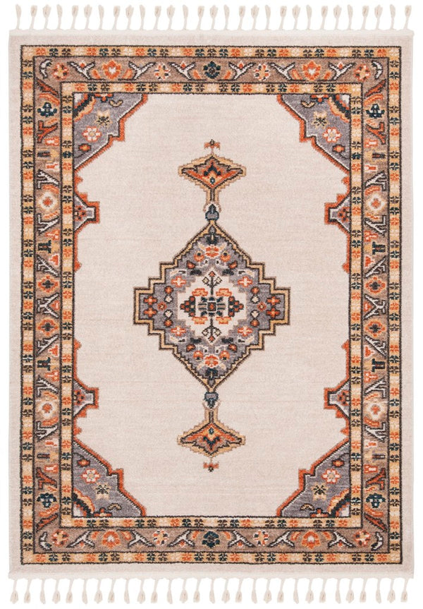 Safavieh Farmhouse 830 POWER LOOMED 75% Polyester 21% Cotton 4% Latex Traditional Rug FMH830F-3