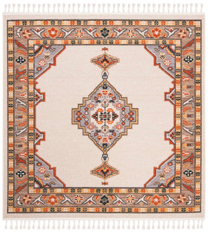 Safavieh Farmhouse 830 POWER LOOMED 75% Polyester 21% Cotton 4% Latex Traditional Rug FMH830F-3