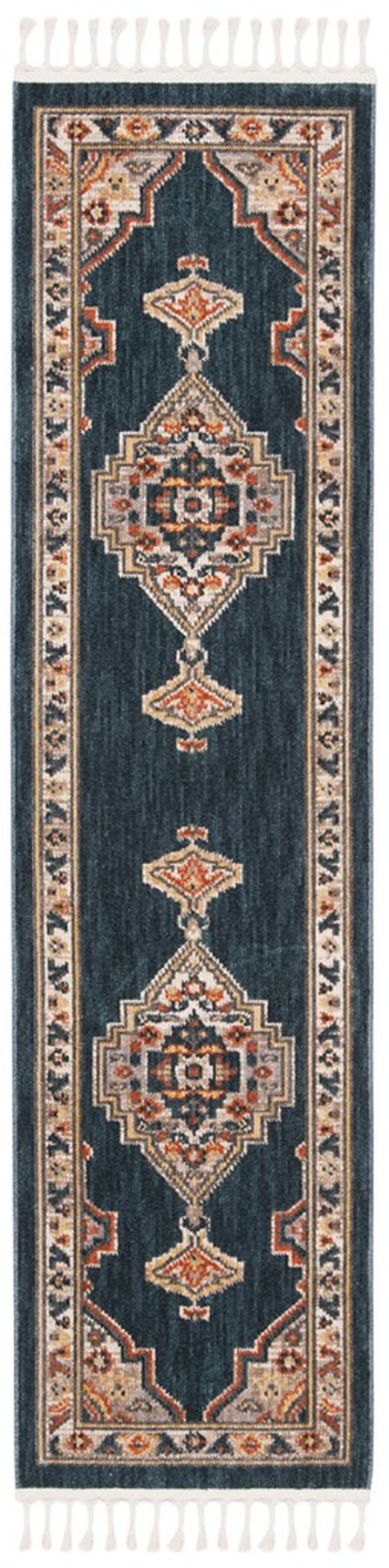 Safavieh Farmhouse 830 POWER LOOMED 75% Polyester 21% Cotton 4% Latex Traditional Rug FMH830N-3