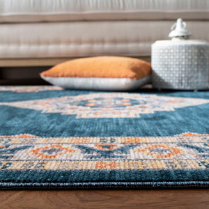 Safavieh Farmhouse 830 POWER LOOMED 75% Polyester 21% Cotton 4% Latex Traditional Rug FMH830N-3