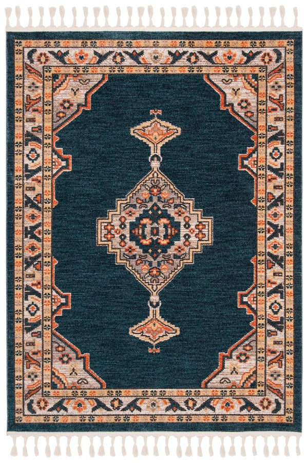 Safavieh Farmhouse 830 POWER LOOMED 75% Polyester 21% Cotton 4% Latex Traditional Rug FMH830N-3