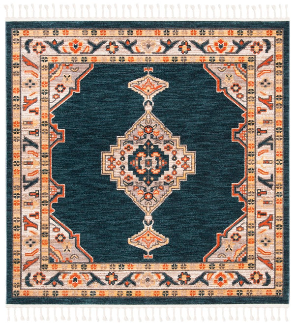 Safavieh Farmhouse 830 POWER LOOMED 75% Polyester 21% Cotton 4% Latex Traditional Rug FMH830N-3