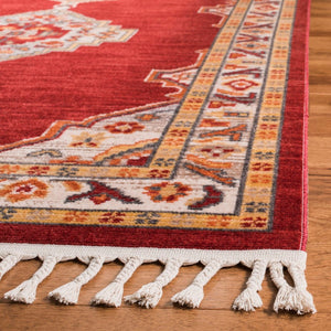 Safavieh Farmhouse 830 POWER LOOMED 75% Polyester 21% Cotton 4% Latex Traditional Rug FMH830Q-3