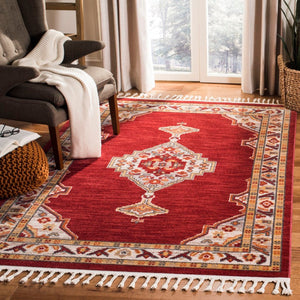 Safavieh Farmhouse 830 POWER LOOMED 75% Polyester 21% Cotton 4% Latex Traditional Rug FMH830Q-3