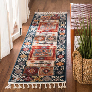 Safavieh Farmhouse 847 POWER LOOMED 75% Polyester 21% Cotton 4% Latex Traditional Rug FMH847A-3