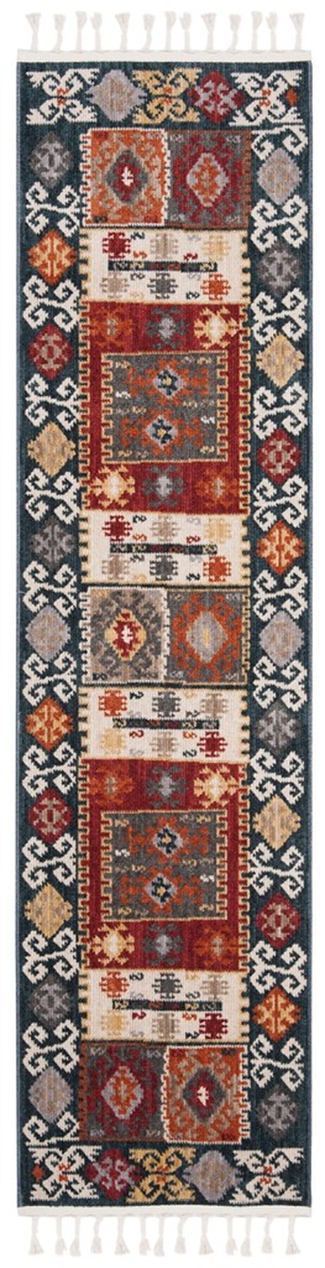 Safavieh Farmhouse 847 POWER LOOMED 75% Polyester 21% Cotton 4% Latex Traditional Rug FMH847A-3