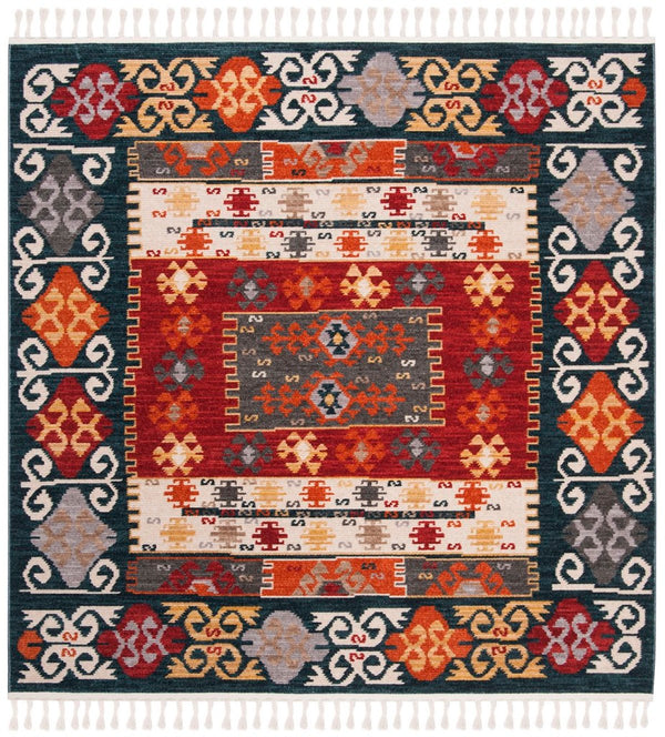 Safavieh Farmhouse 847 POWER LOOMED 75% Polyester 21% Cotton 4% Latex Traditional Rug FMH847A-3