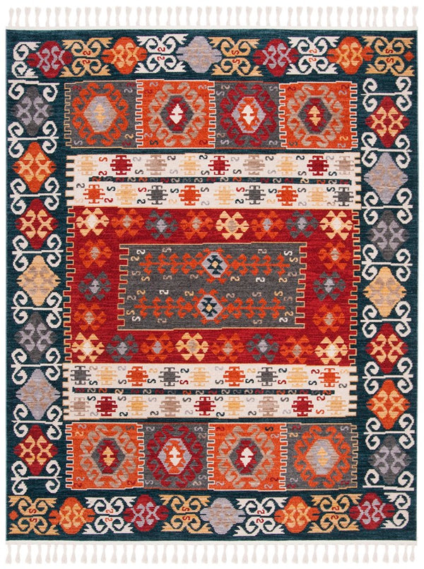 Safavieh Farmhouse 847 POWER LOOMED 75% Polyester 21% Cotton 4% Latex Traditional Rug FMH847A-3