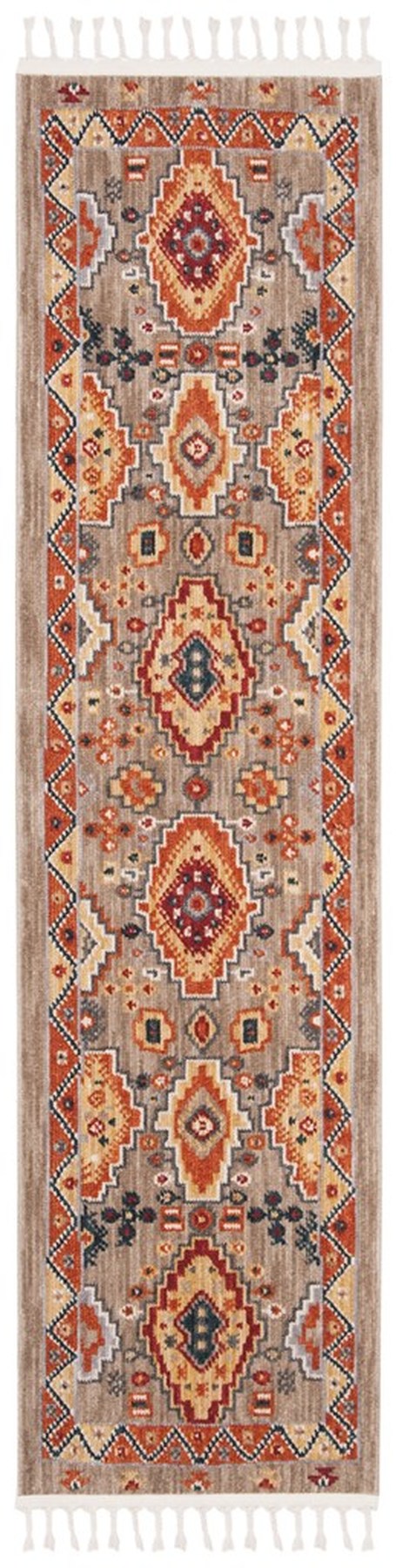 Safavieh Farmhouse 848 Powerloomed 75% Polyester 21% Cotton 4% Latex Traditional Rug FMH848E-26