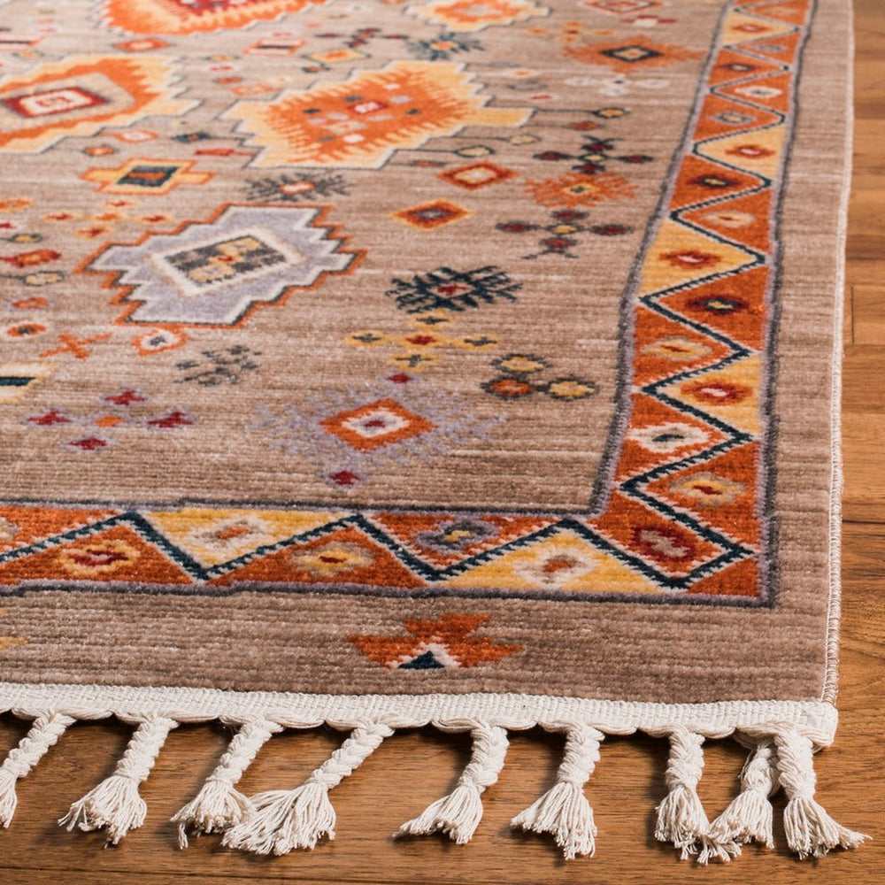 Safavieh Farmhouse 848 POWER LOOMED 75% Polyester 21% Cotton 4% Latex Traditional Rug FMH848E-3