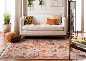 Safavieh Farmhouse 848 POWER LOOMED 75% Polyester 21% Cotton 4% Latex Traditional Rug FMH848E-3