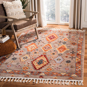 Safavieh Farmhouse 848 POWER LOOMED 75% Polyester 21% Cotton 4% Latex Traditional Rug FMH848E-3