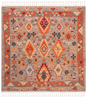 Safavieh Farmhouse 848 Powerloomed 75% Polyester 21% Cotton 4% Latex Traditional Rug FMH848E-26