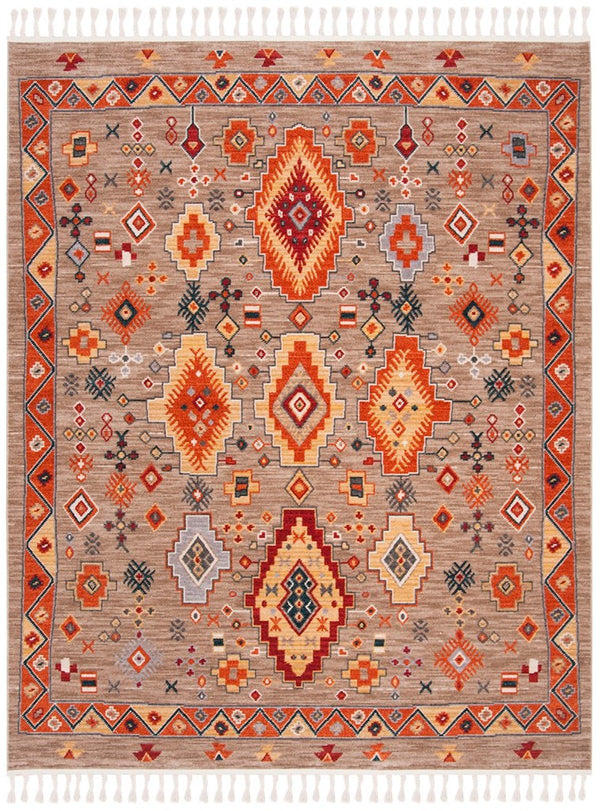 Safavieh Farmhouse 848 POWER LOOMED 75% Polyester 21% Cotton 4% Latex Traditional Rug FMH848E-3