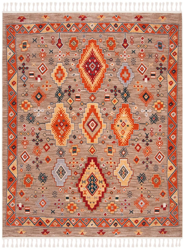 Safavieh Farmhouse 848 Powerloomed 75% Polyester 21% Cotton 4% Latex Traditional Rug FMH848E-26