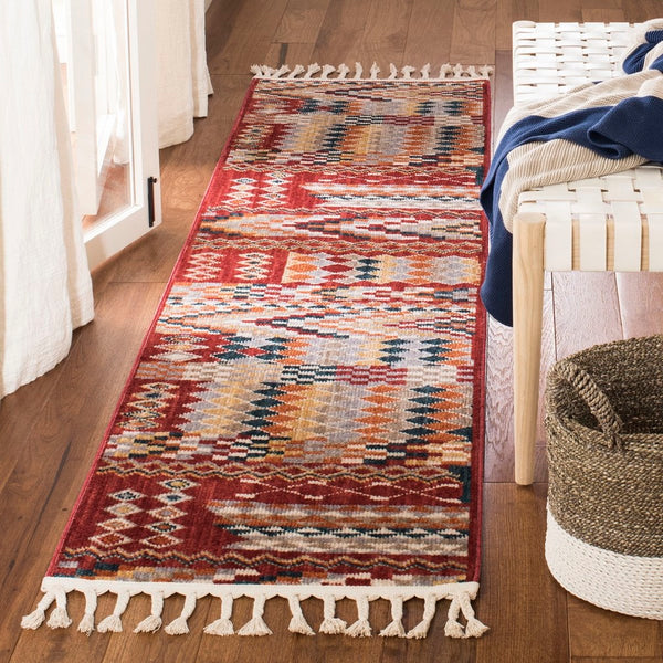 Safavieh Farmhouse 849 POWER LOOMED 75% Polyester 21% Cotton 4% Latex Traditional Rug FMH849N-3