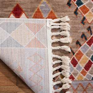 Safavieh Farmhouse 852 POWER LOOMED 75% Polyester 21% Cotton 4% Latex Traditional Rug FMH852E-3