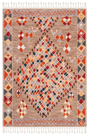 Safavieh Farmhouse 852 POWER LOOMED 75% Polyester 21% Cotton 4% Latex Traditional Rug FMH852E-3