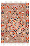 Safavieh Farmhouse 852 POWER LOOMED 75% Polyester 21% Cotton 4% Latex Traditional Rug FMH852E-3