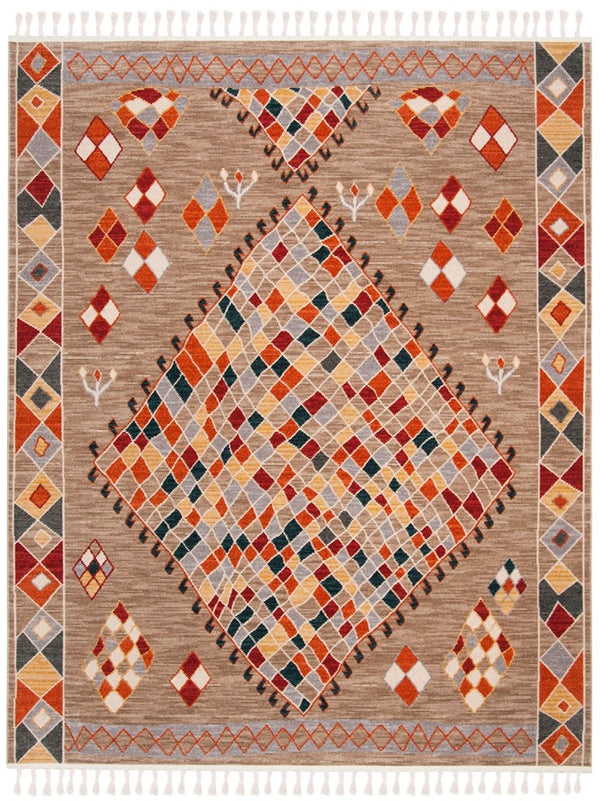 Safavieh Farmhouse 852 POWER LOOMED 75% Polyester 21% Cotton 4% Latex Traditional Rug FMH852E-3