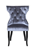 Naomi Grey Dining Chair, Set of 2