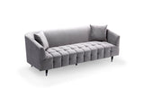 Julia Silver Sofa