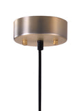 English Elm EE2566 Steel Modern Commercial Grade Ceiling Lamp Gold, Black Steel