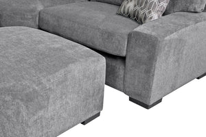Porter Designs Clayton Modern Modern Sectional Gray 01-33C-05-5346-KIT