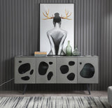 VIG Furniture Modrest Fontana - Modern Grey Buffet VGVCG2029-GRY-A-BUF