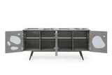 VIG Furniture Modrest Fontana - Modern Grey Buffet VGVCG2029-GRY-A-BUF