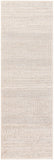 Fowler FOW-1005 Modern Polypropylene Rug FOW1005-268 Ivory, Light Gray, Camel 100% Polypropylene 2'7" x 8'