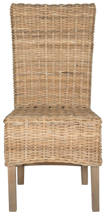 Safavieh - Set of 2 - Sumatra Side Chair 19''H Rattan Natural FOX1601A-SET2 683726301103