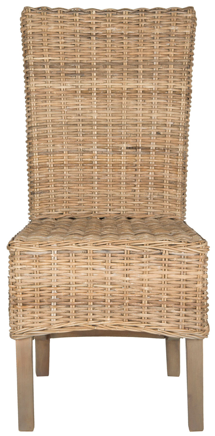 Safavieh - Set of 2 - Sumatra Side Chair 19''H Rattan Natural FOX1601A-SET2 683726301103