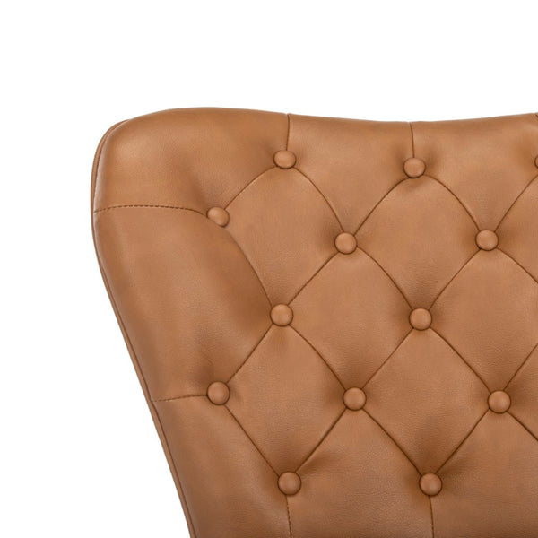 Safavieh - Set of 2 - Aster Bar Stool Camel Fox FOX1703B-SET2 889048446397