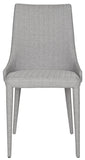 Safavieh - Set of 2 - Summerset Side Chair 19''H Linen Grey Metal Iron FOX2014G-SET2 683726693819