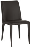 Safavieh - Set of 2 - Garretson Side Chair 18'' Leather Brown Metal Iron PU FOX2019D-SET2 683726696940