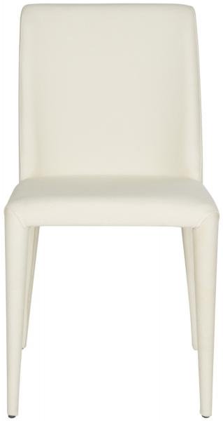 Safavieh - Set of 2 - Garretson Side Chair 18'' Linen Beige Metal Iron FOX2019F-SET2 683726697008