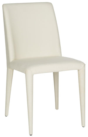 Safavieh - Set of 2 - Garretson Side Chair 18'' Linen Beige Metal Iron FOX2019F-SET2 683726697008