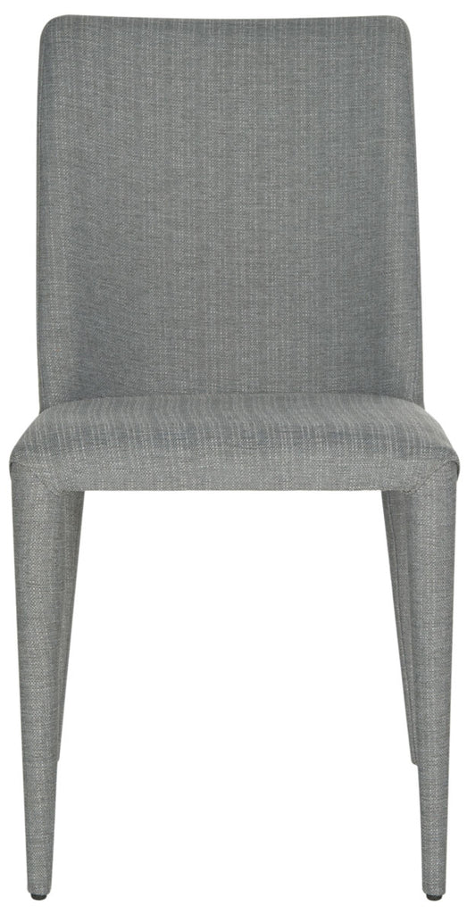 Safavieh - Set of 2 - Garretson Side Chair 18'' Linen Grey Metal Iron FOX2019G-SET2 683726697053