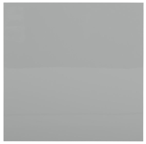 Safavieh Malone Coffee Table Chrome High Gloss Grey Wood MDF Iron FOX2214C 889048187771