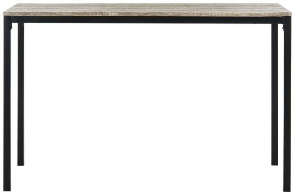 Safavieh Janison Writing Desk 47" Grey Black Wood MDF Iron FOX2230A 889048200111