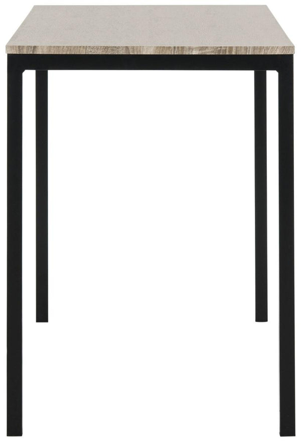 Safavieh Janison Writing Desk 47" Grey Black Wood MDF Iron FOX2230A 889048200111