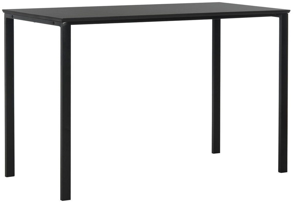 Safavieh Dalit Writing Desk 47" Black Wood MDF Iron FOX2231A 889048200128