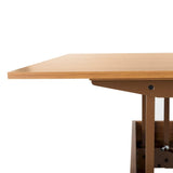 Safavieh Vanna Coffee Table Lift Top Walnut Wood MDF Iron FOX2233B 889048299955